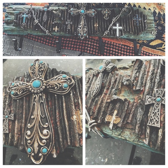 Boutique Other - Unique Wall Hook With Crosses “Cannot Be Bundled “
